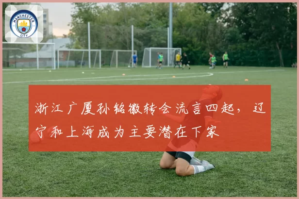 浙江广厦孙铭徽转会流言四起,辽宁和上海成为主要潜在下家
