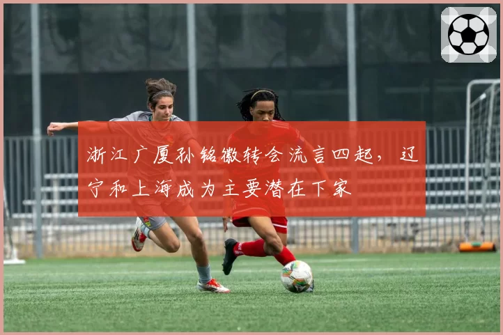 浙江广厦孙铭徽转会流言四起,辽宁和上海成为主要潜在下家